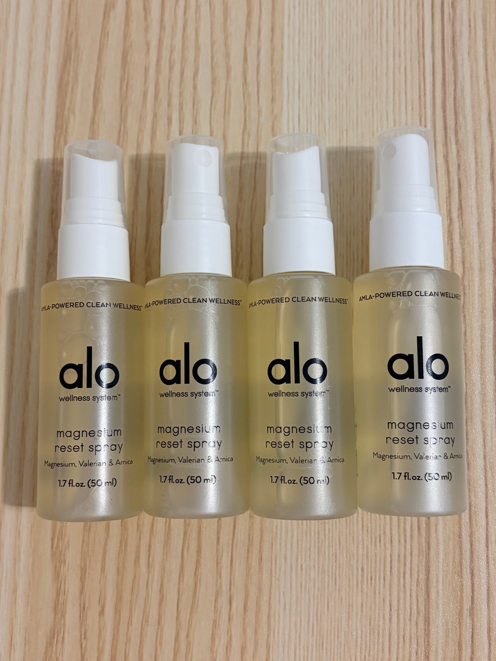 Alo Yoga Magnesium Reset Spray 4 Pack